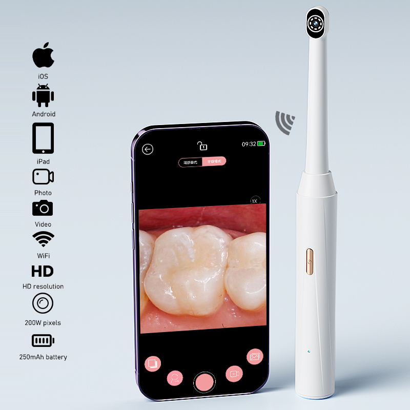 Endoscope Inspection Camera - 1080P HD Wireless Oral Camera with