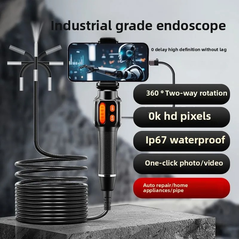 SIHAO 360 Degree Rotation Endo - Endoscope Inspection Camera ulasan dan harga