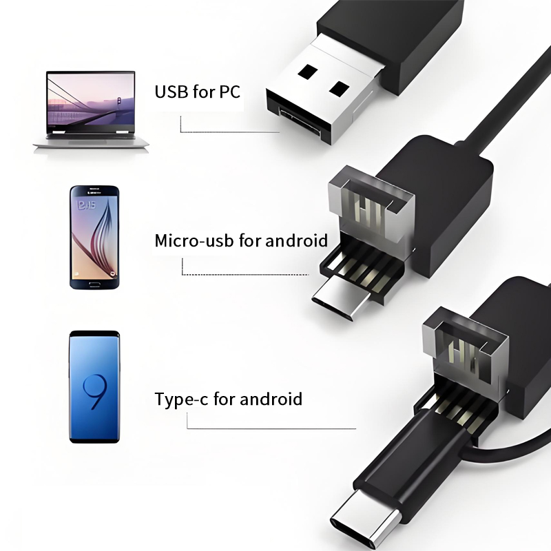 Dearsee 3 in 1 Android USB Ind - Endoscope Inspection Camera ulasan dan harga
