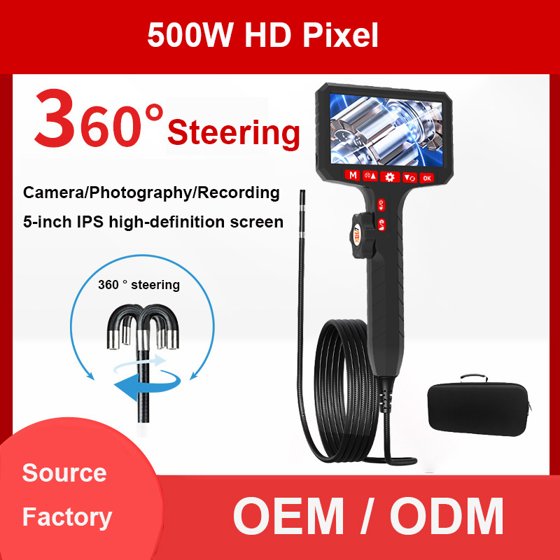 500W HD Pixel 3.9/6/8mm 5inch  - Endoscope Inspection Camera ulasan dan harga